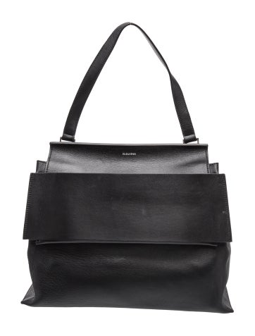 Leather Top Handle Bag