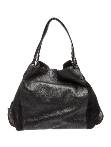 Leather Top Handle Bag