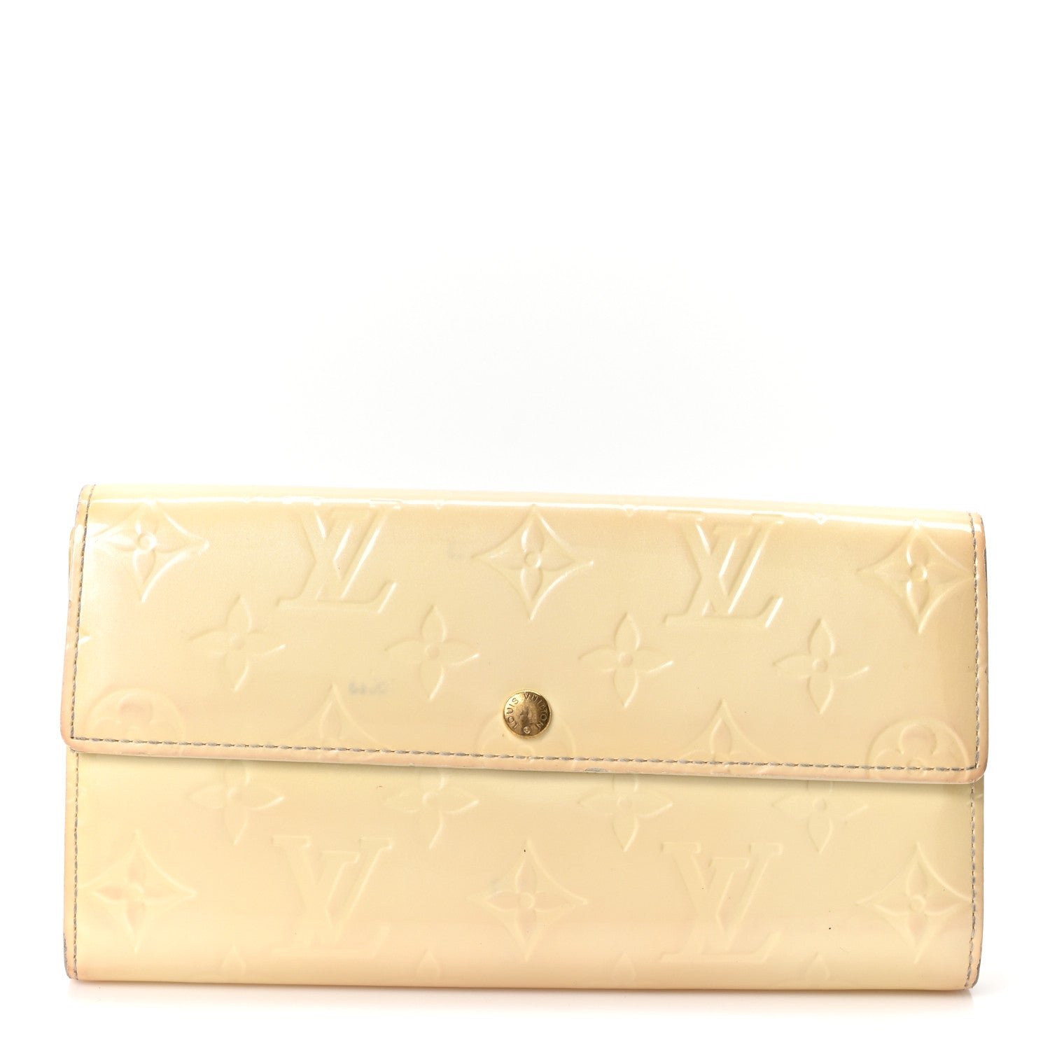 Louis Vuitton Vernis Sarah Wallet Perle