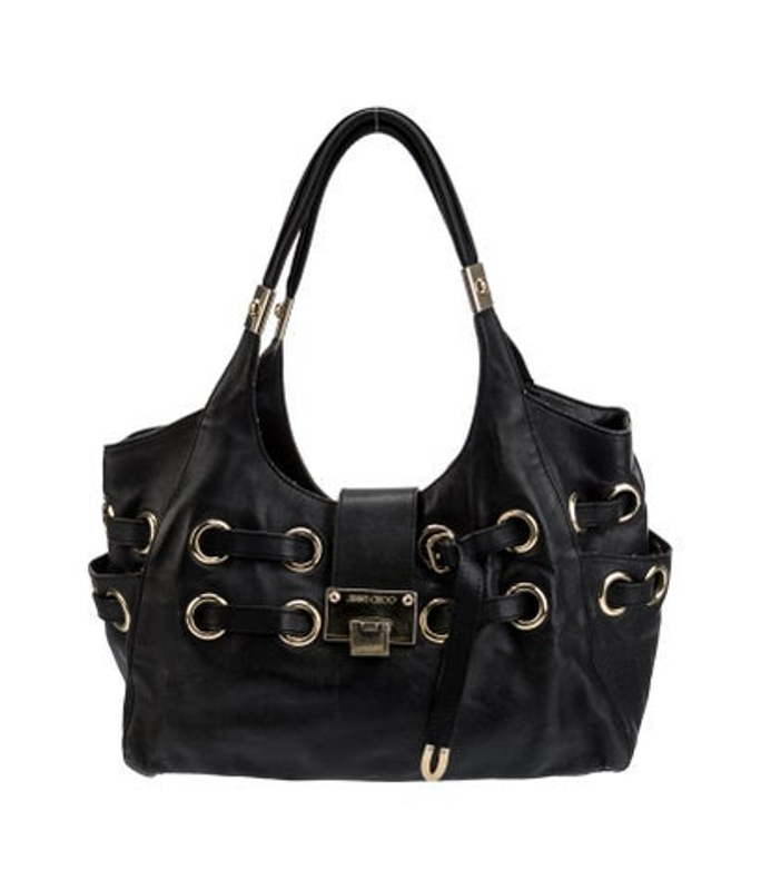 Jimmy Choo Choo Leather Shoulder Bag