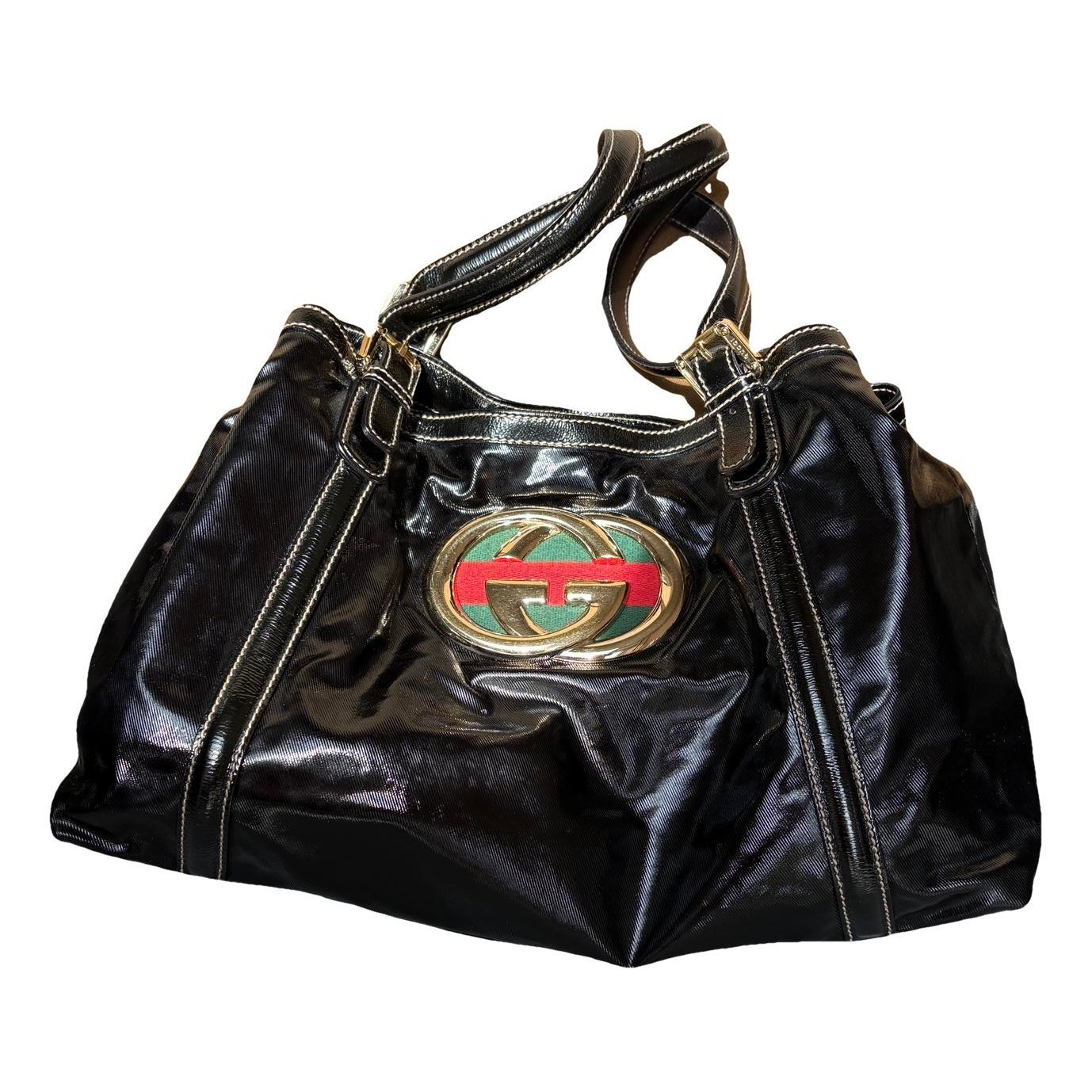 Britt leather handbag