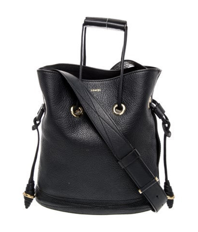 Lancel Leather Bucket Bag