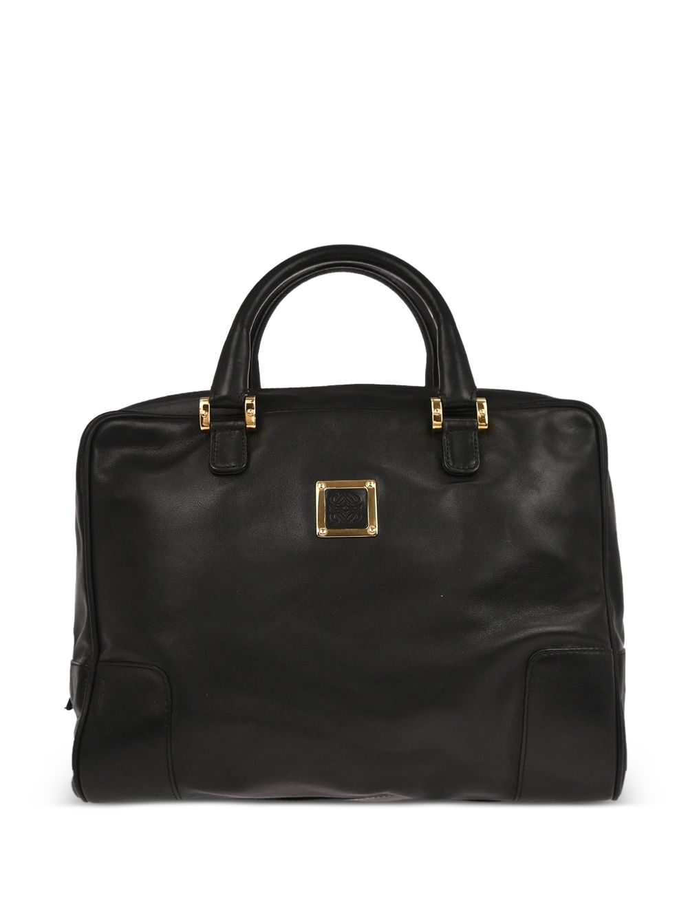 1990s Amazona leather tote bag