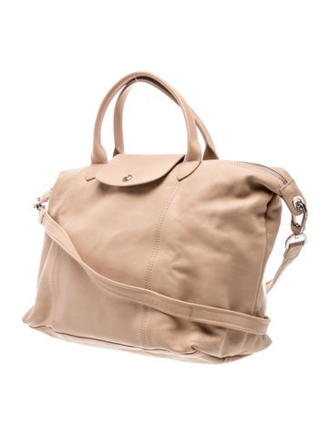 Leather Top Handle Bag