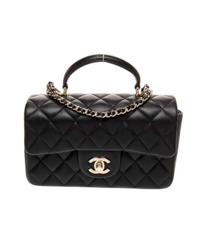 Chanel Classic Rectangular Mini Top Handle Flap Bag