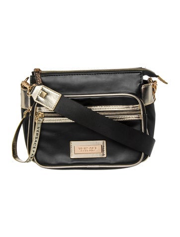 Versace Leather Crossbody Bag