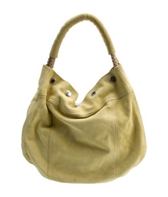 Prada Scamosciato Suede Shoulder Bag
