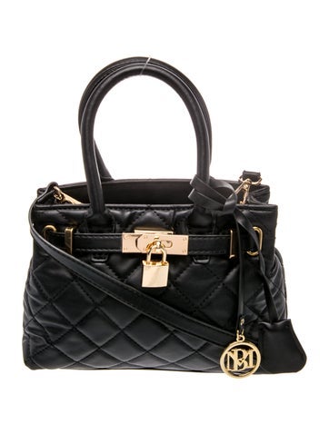 Vegan Leather Top Handle Bag w/ Tags