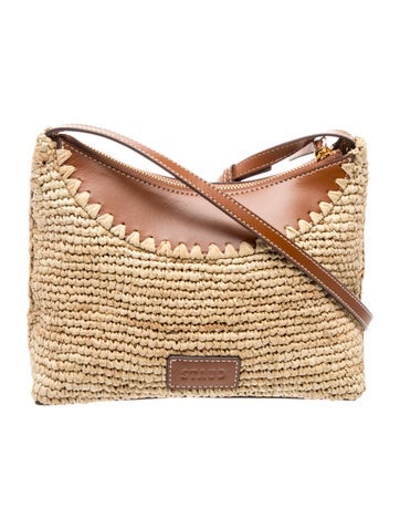 Staud Raffia Crossbody Bag