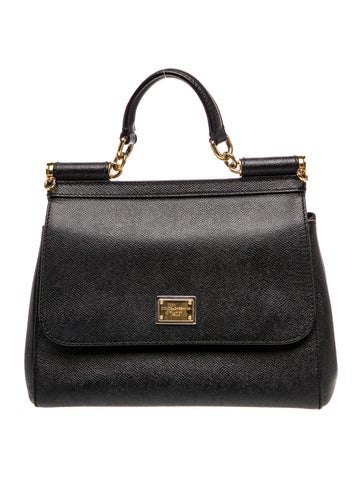 Leather Top Handle Bag