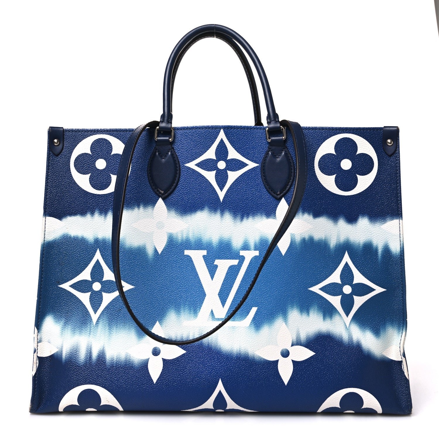 Louis Vuitton Monogram Escale Onthego GM Blue