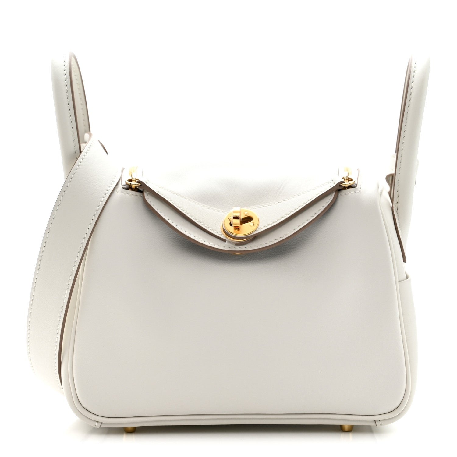 Hermes Swift Verso Mini Lindy 20 Gris Perle Gris Meyer