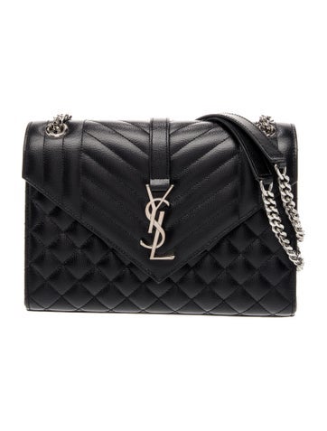 Quilted Medium Envelope Matelassé shoulder bag Medium