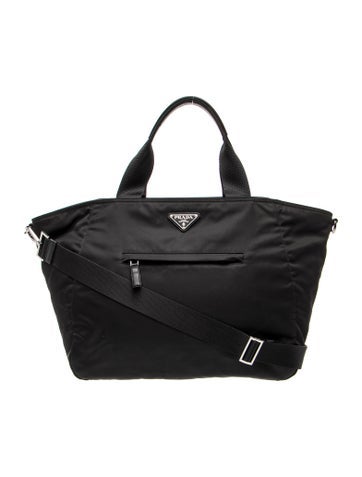 Saffiano Leather Diaper Bag
