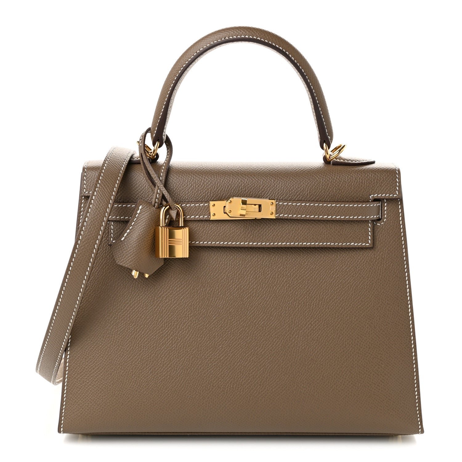 Hermes Epsom Kelly Sellier 25 Etoupe