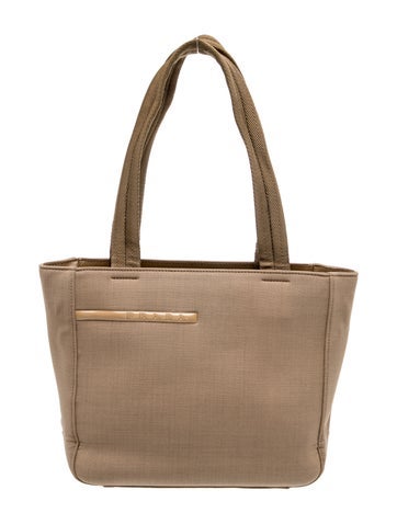 Prada Canvas Shoulder Bag