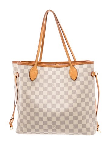Damier Azur Neverfull w/Pouch MM