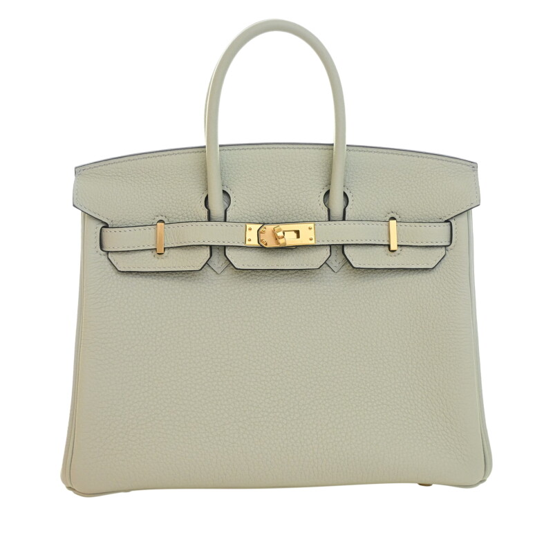 Gris Neve Togo Birkin 25 Gold Hardware, 2023