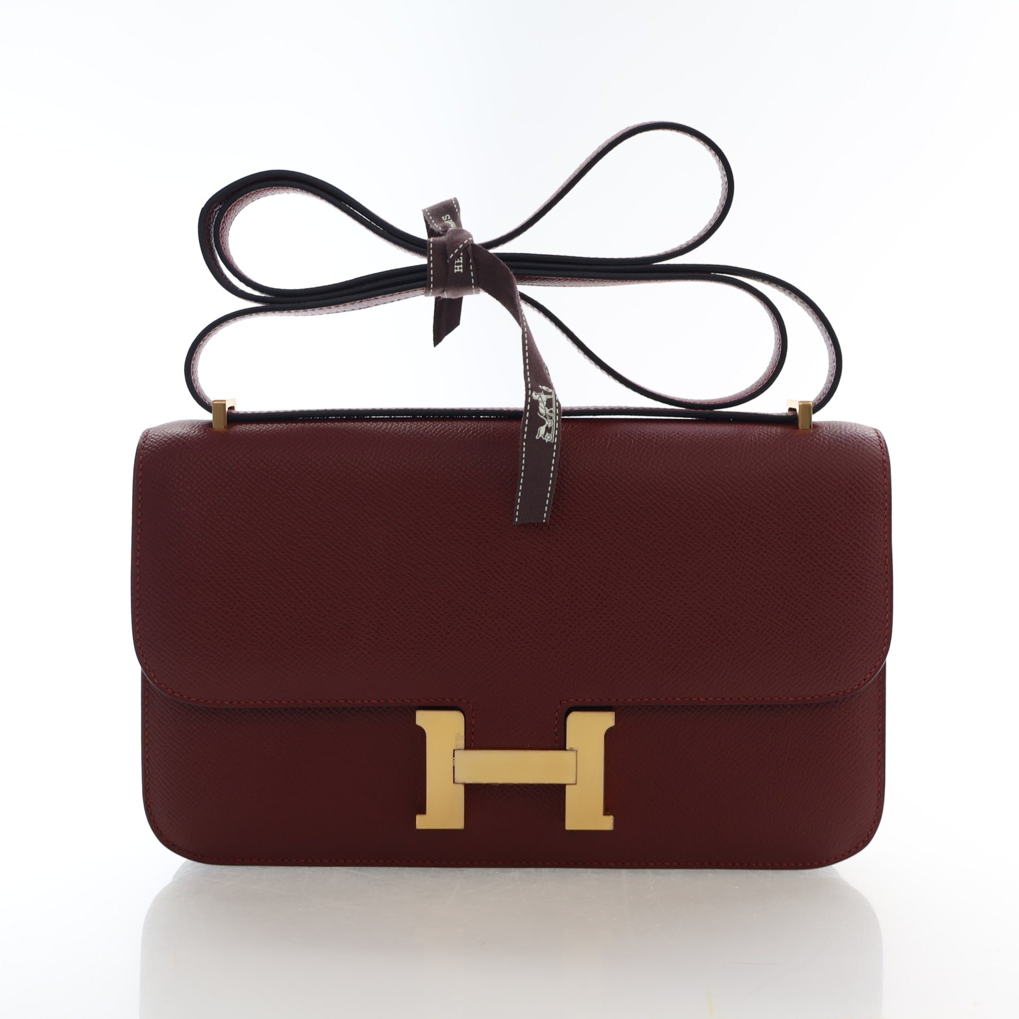 Hermes Rouge H Epsom Constance Elan 25
