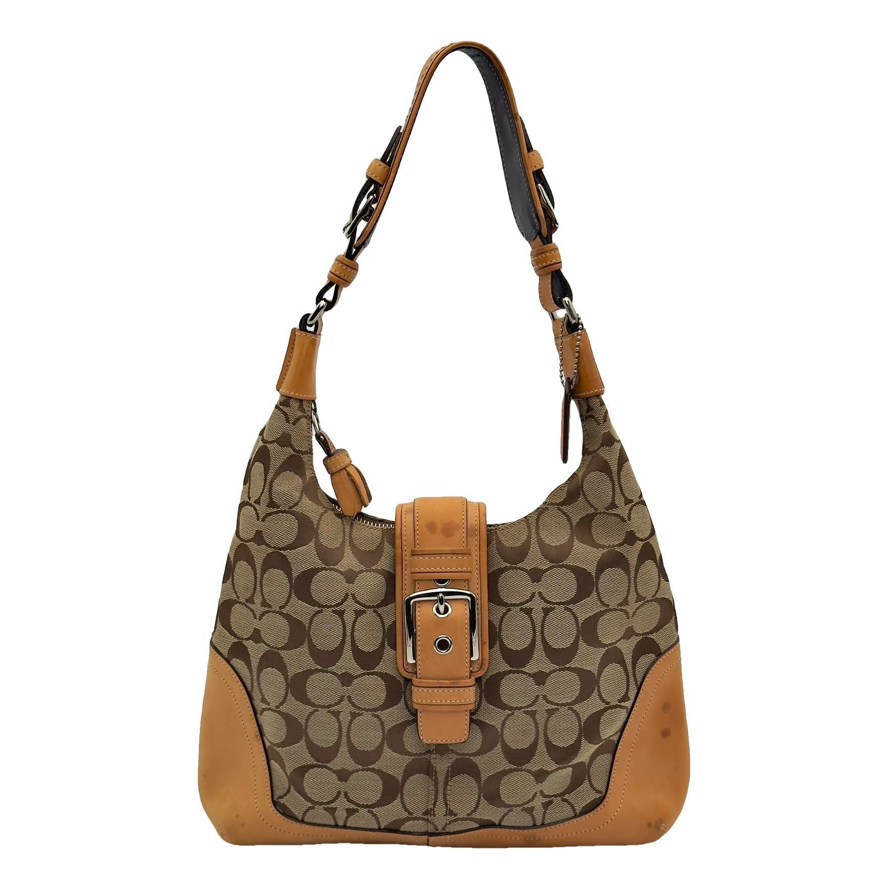Hamilton Hobo leather handbag