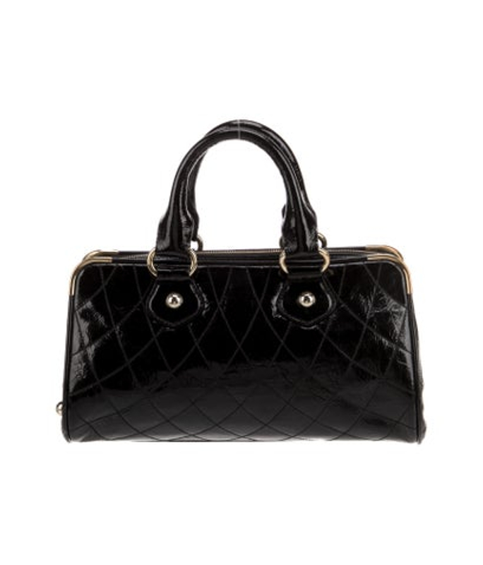 Bally Patent Leather Top Handle Bag
