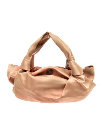Silk Top Handle Bag