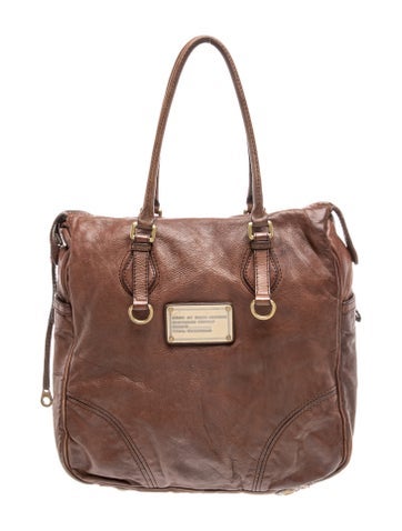 Leather Top Handle Bag