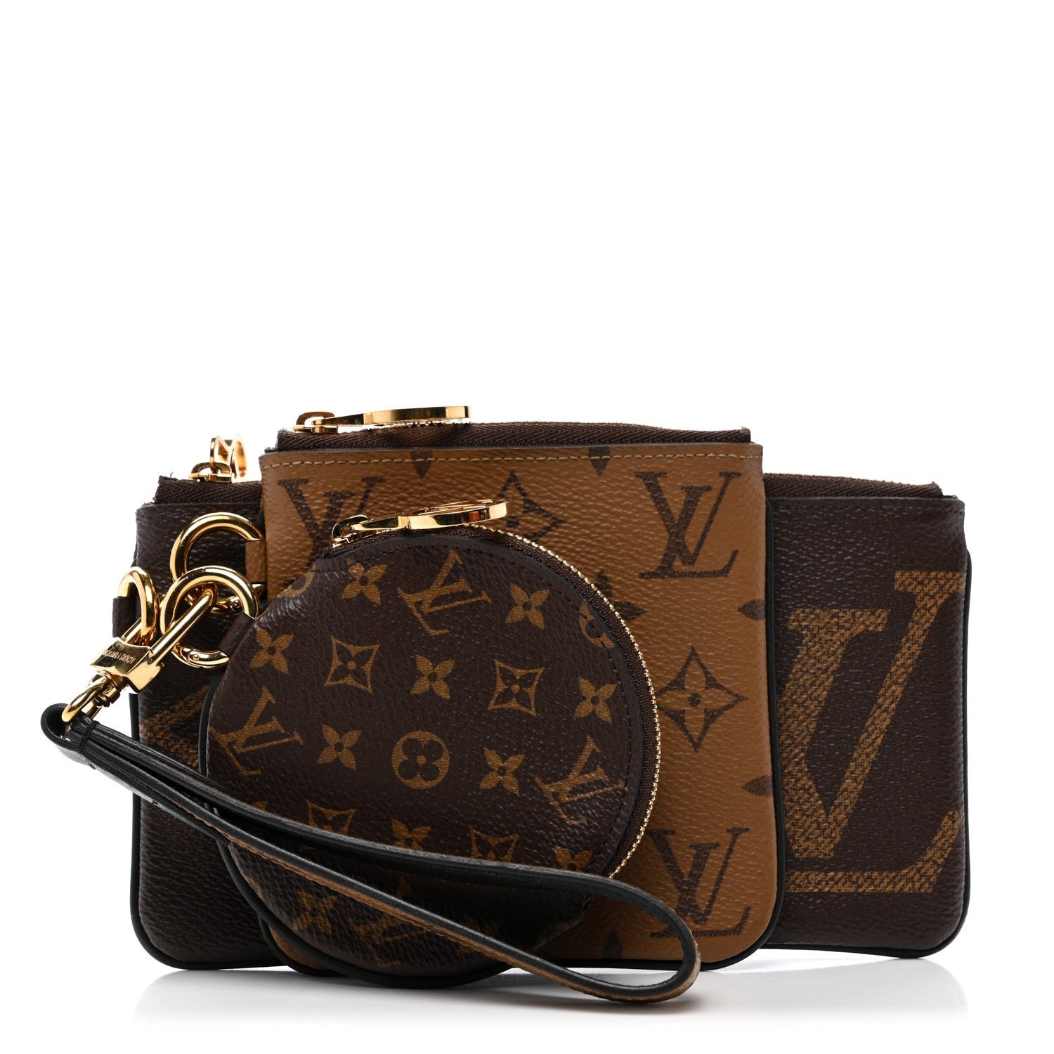 Louis Vuitton Reverse Monogram Giant Trio Pouch