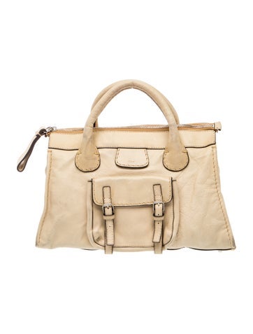 Leather Top Handle Bag