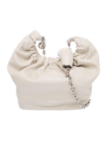 Leather Squeeze Bag Small