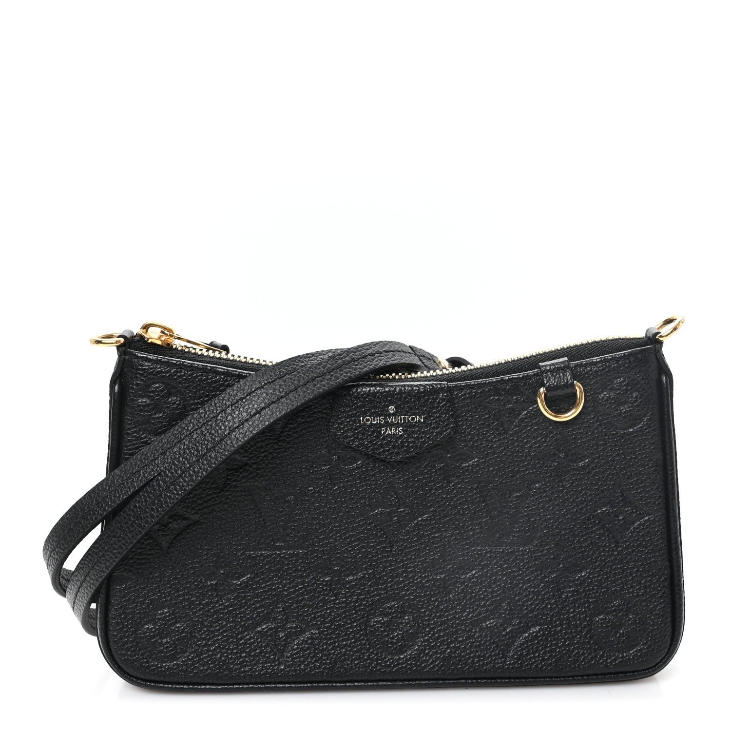 Louis Vuitton Empreinte Easy Pouch On Strap Black