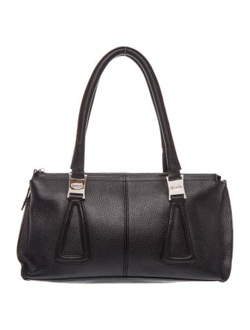 Leather Top Handle Bag