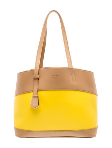 Leather Top Handle Bag