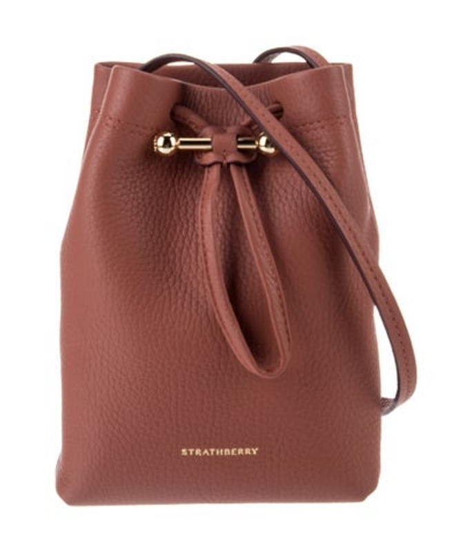 Strathberry Leather Bucket Bag