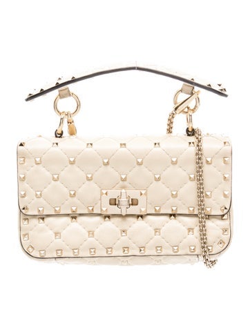 Rockstud Top Handle Bag