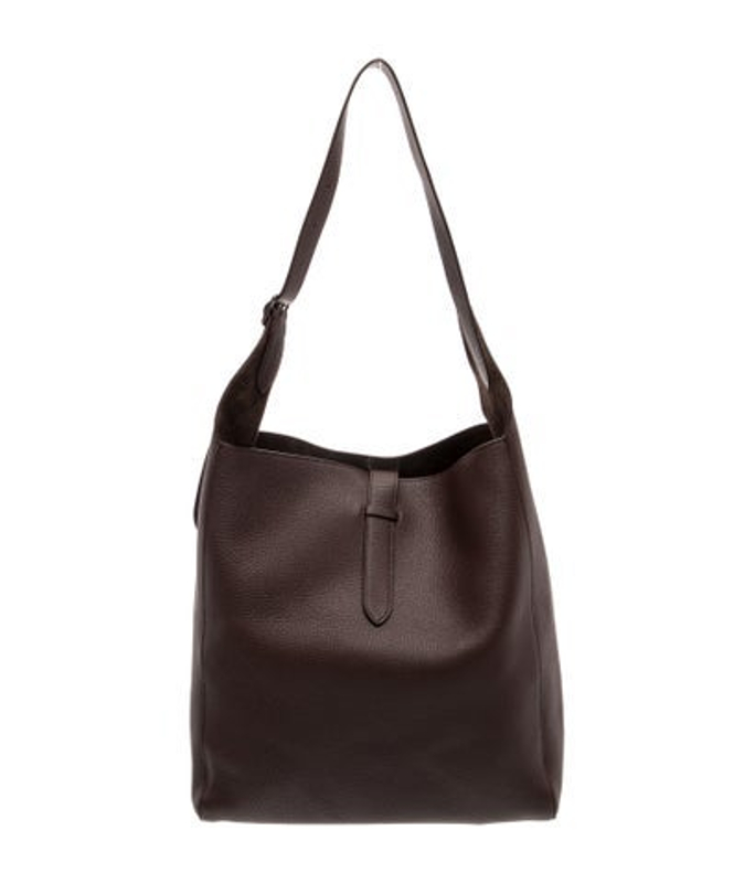 The Row Row Leather Blake Hobo Bag In Leather