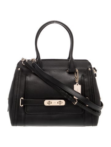 Leather Top Handle Bag