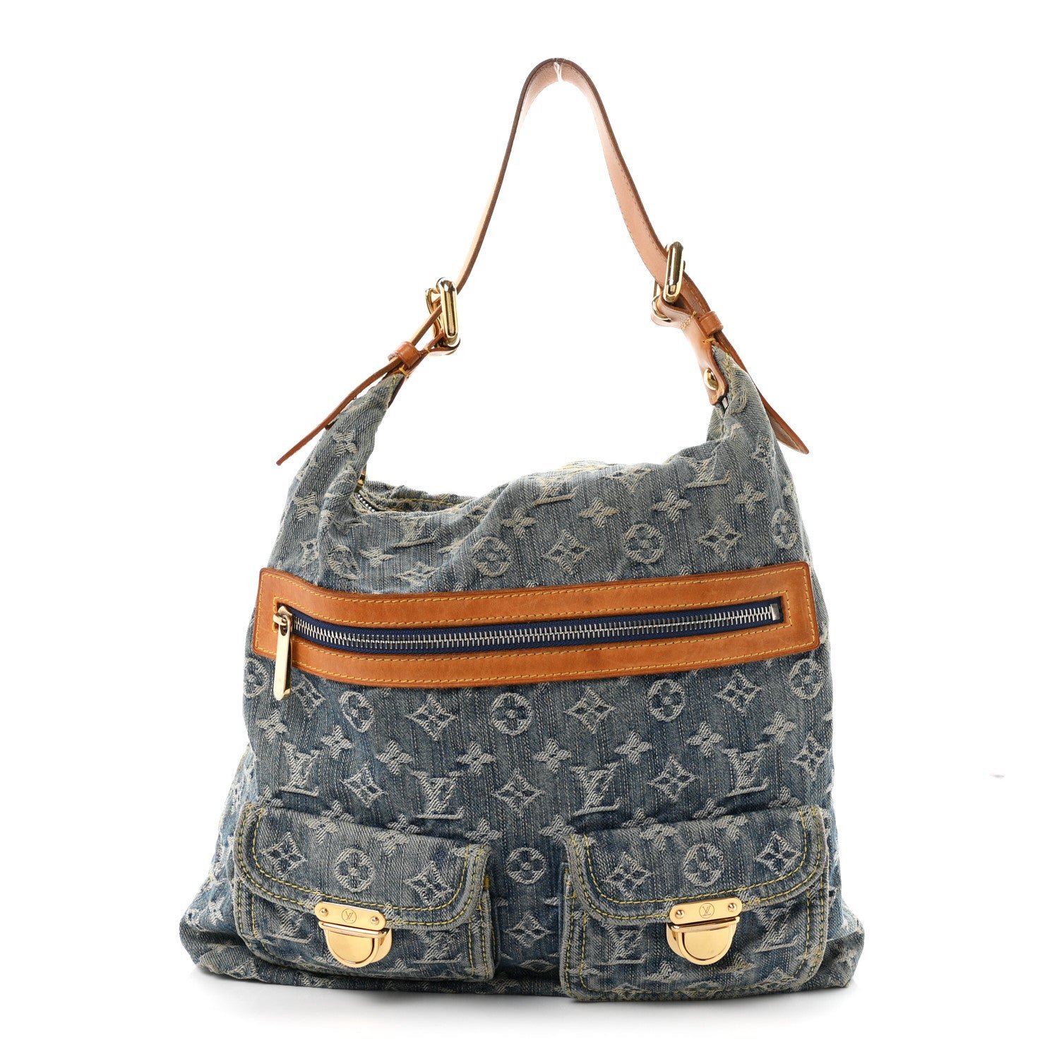 Louis Vuitton Denim Baggy GM Blue