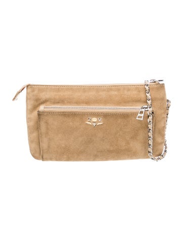 Suede Clutch
