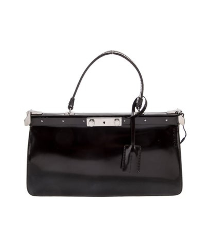 Jil Sander Sander Leather Top Handle Bag