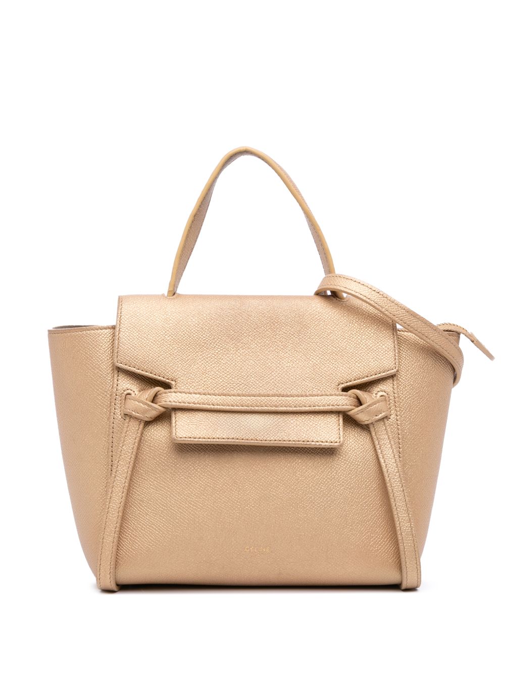 Celine 2019 Nano Grained Calfskin Belt Bag satchel