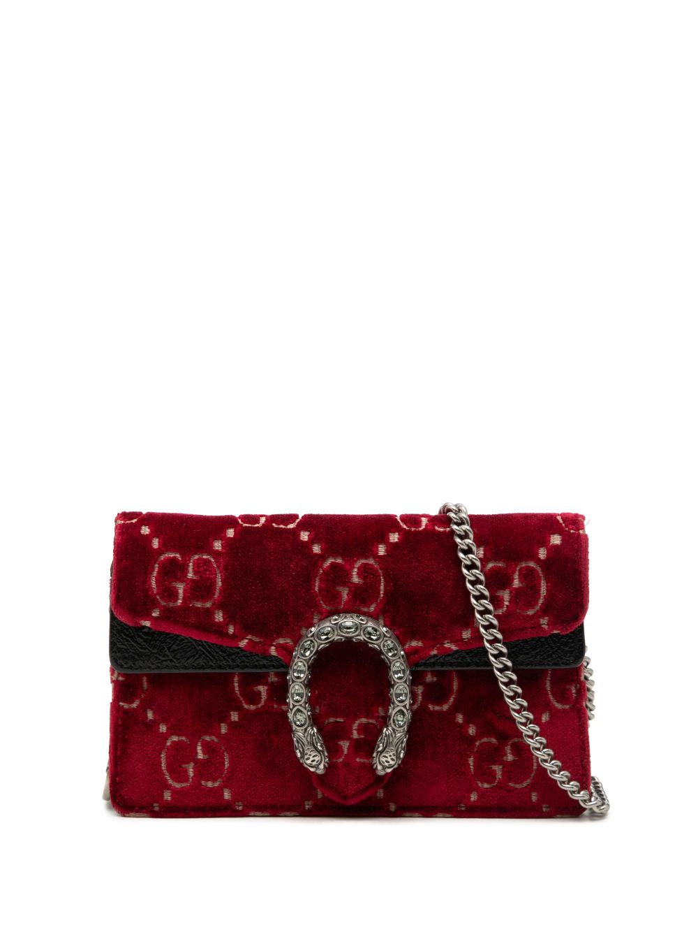 2016-2026 Mini GG Velvet Dionysus crossbody bag