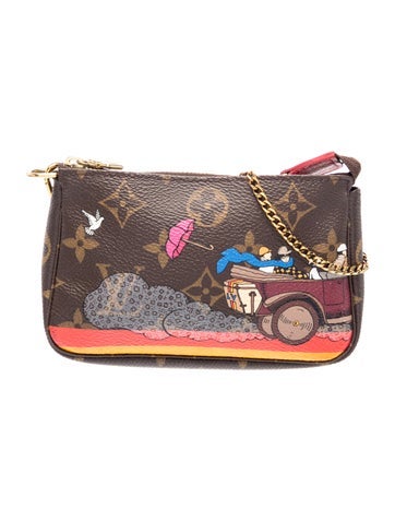 LV Monogram Pochette Accessoires Mini Vintage