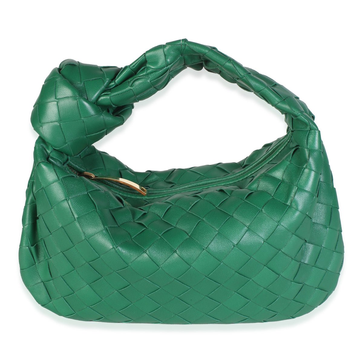 Racing Green Intrecciato Nappa Mini Jodie