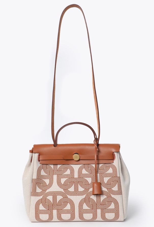 Hermes Limited Edition: Circuit 24 Toile & Vache Hunter Herbag 31