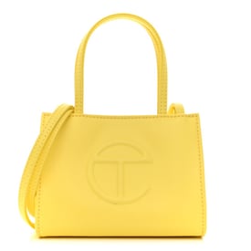 Telfar Vegan Leather Small Shopping Bag Margarine