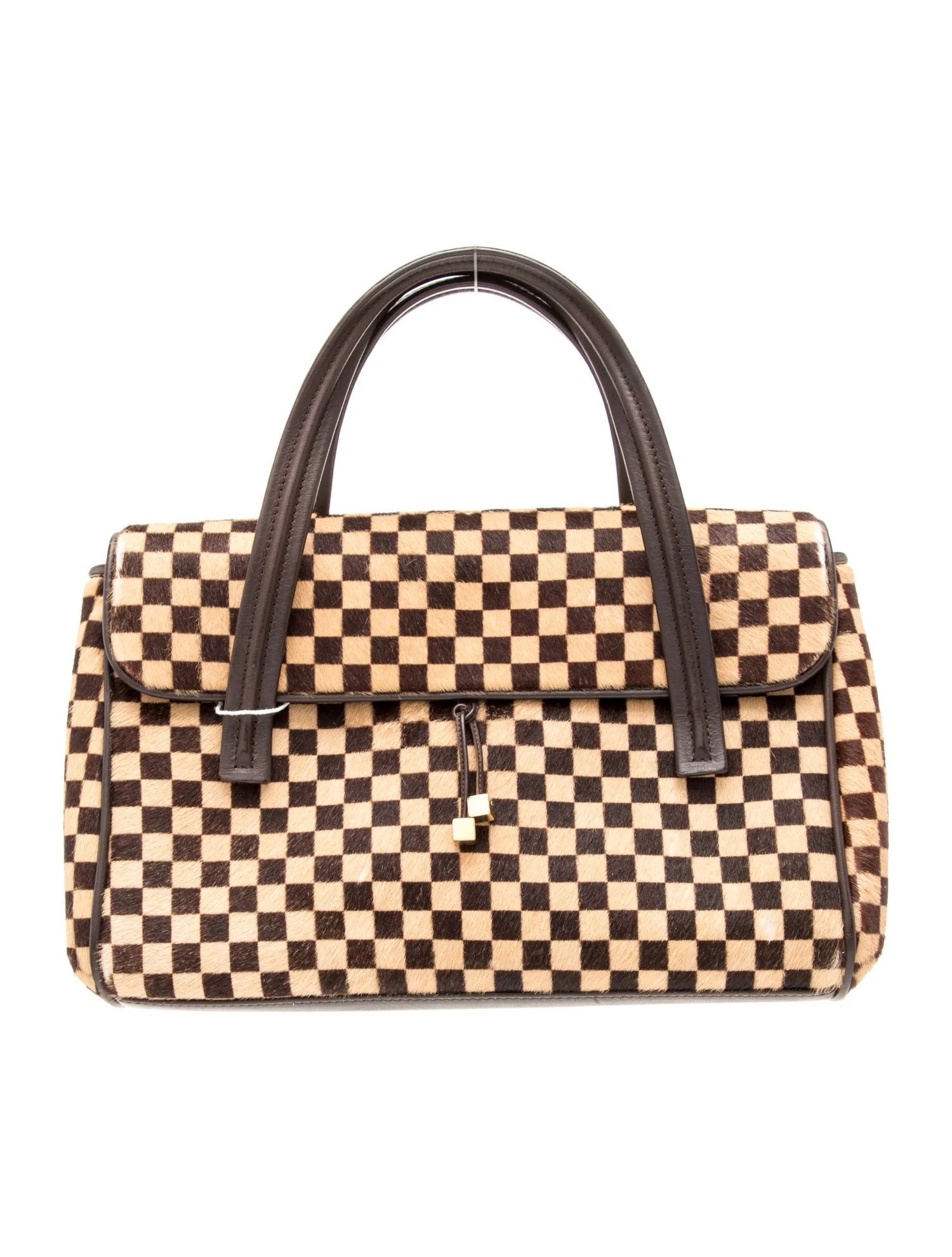 Damier Ebene Top Handle Bag