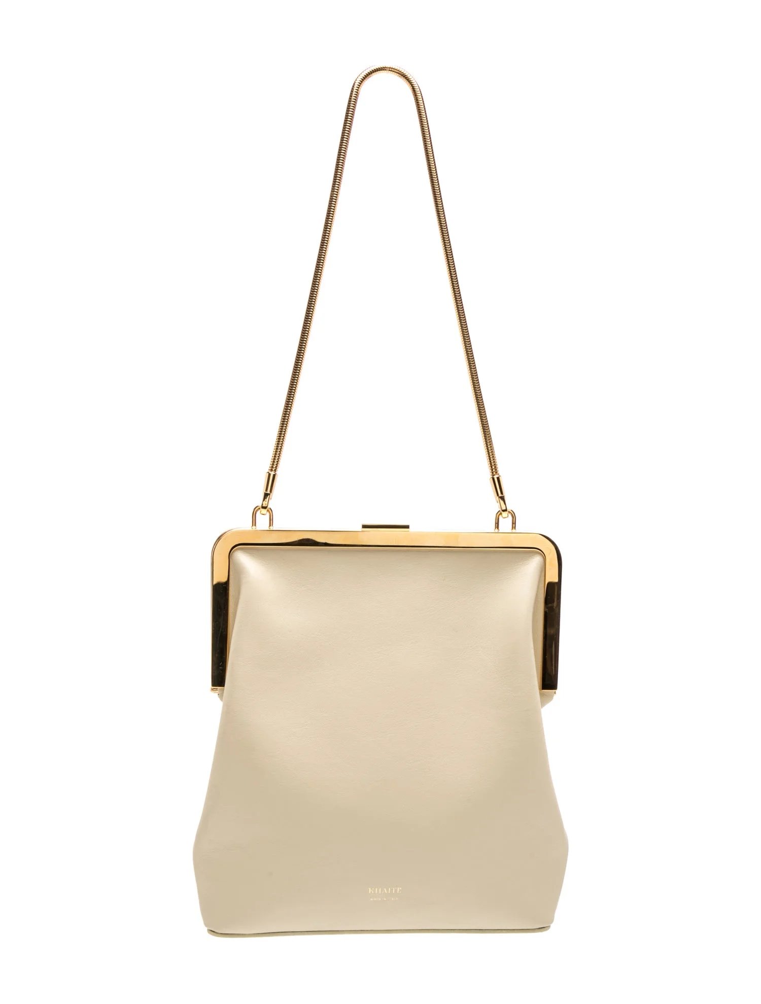 Khaite Leather Leather Aimee Shoulder Bag