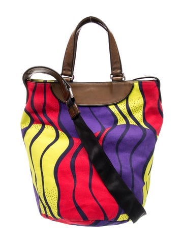 Canvas Bucket Bag