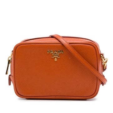 Leather Saffiano Camera Bag